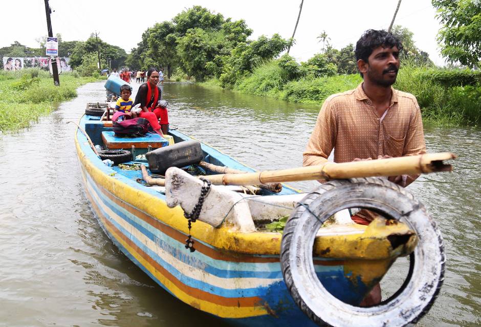 Kerala floods that reportedly killed at least 300 people.