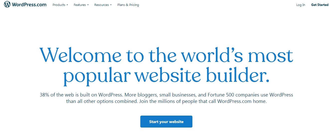 Wordpress - Start your website - How to start a blog - Nextcolumn