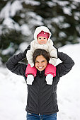 Baby Skiing