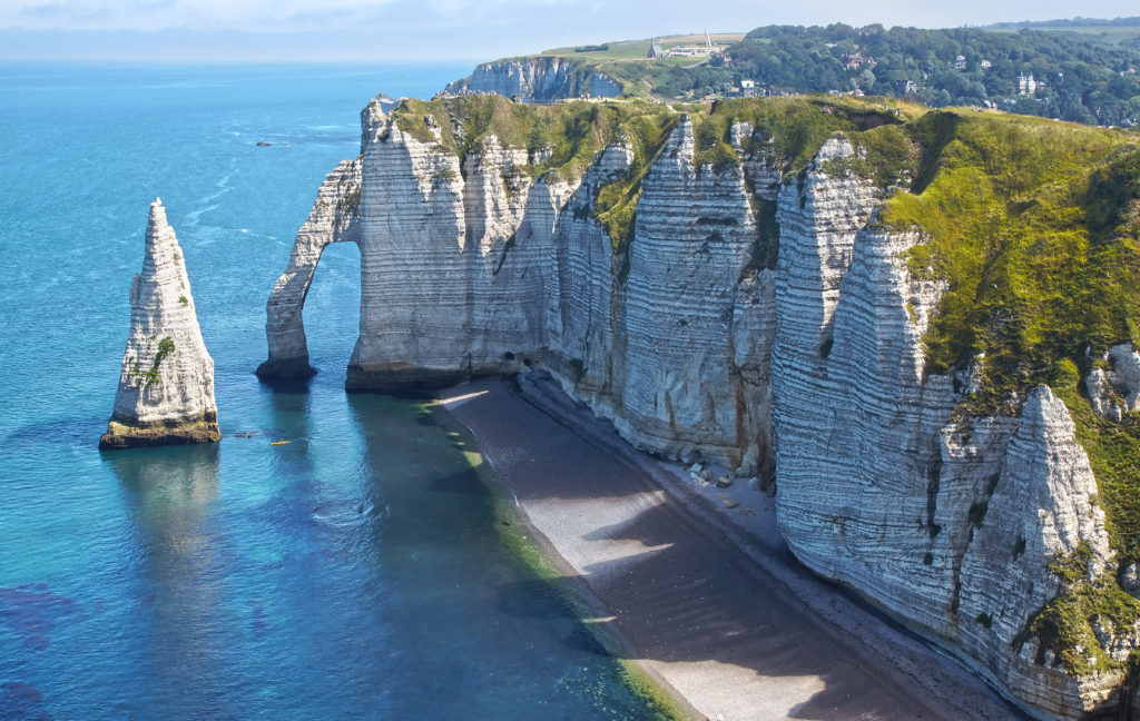 The cliffs of Etretat