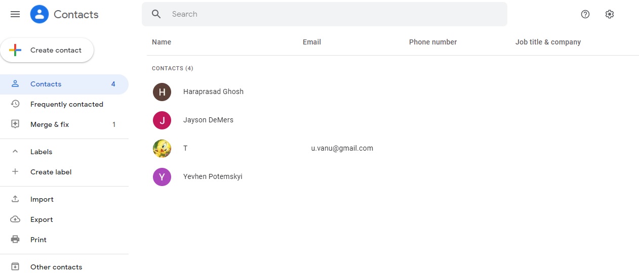 Sync Your Contacts with Gmail Nextcolumn